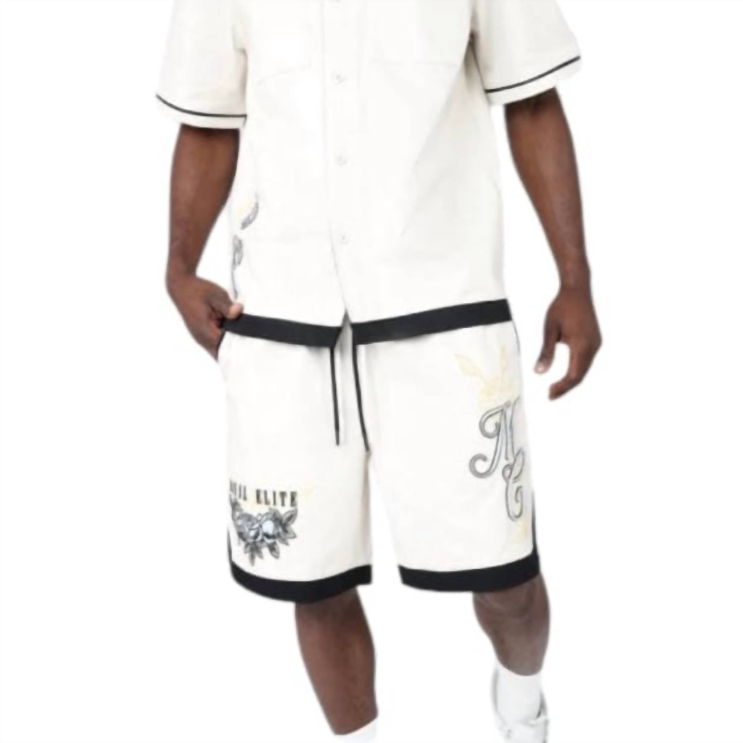 Smoke Rise - Boxy Country Club Short Sleeve Buttoned Down Set