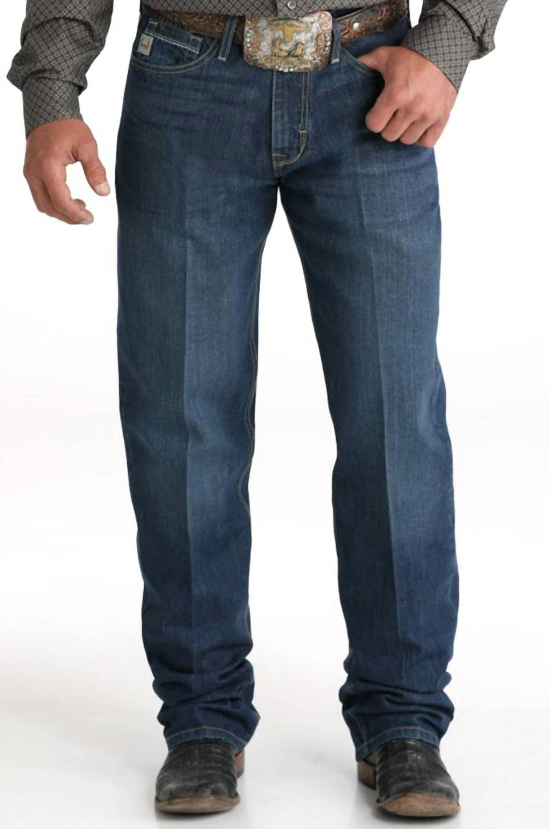 CINCH Men's Performance Boot Cut Jean in dark stone - men's jeans