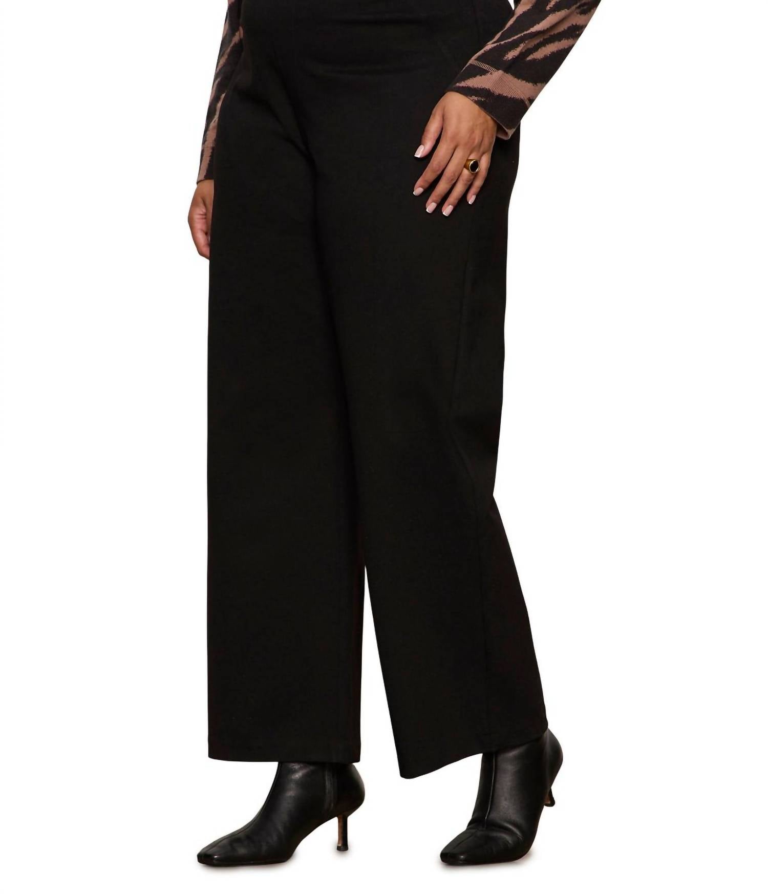 Sanctuary - Women's Runaway Leather Trouser Pants