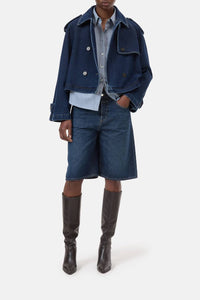 Closed - Cropped Trench Coat
