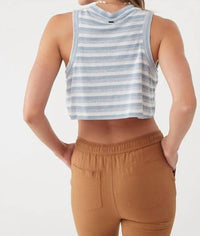 O'Neill - Knit Button Crop Tank Top