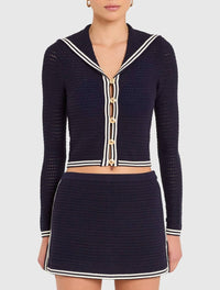 Amanda Uprichard - Monique Long Sleeve Knit Cardigan