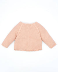 Fina Ejerique - Girl's Knitted Baby Cropped Cardigan