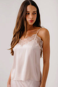 Sablyn - Bobbi Lace Trim Cami Top