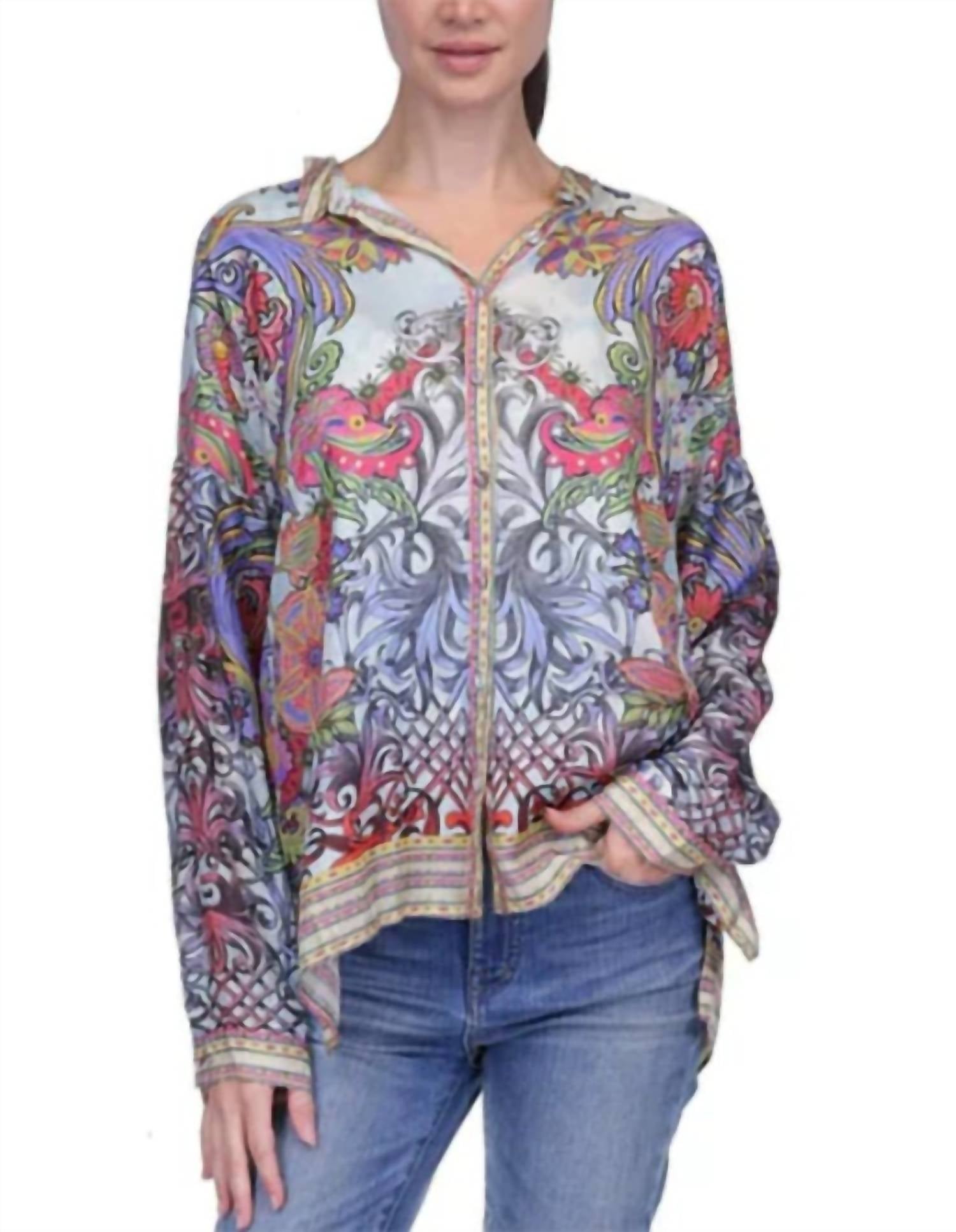 Johnny Was - AUDREY OVERSIZED BLOUSE
