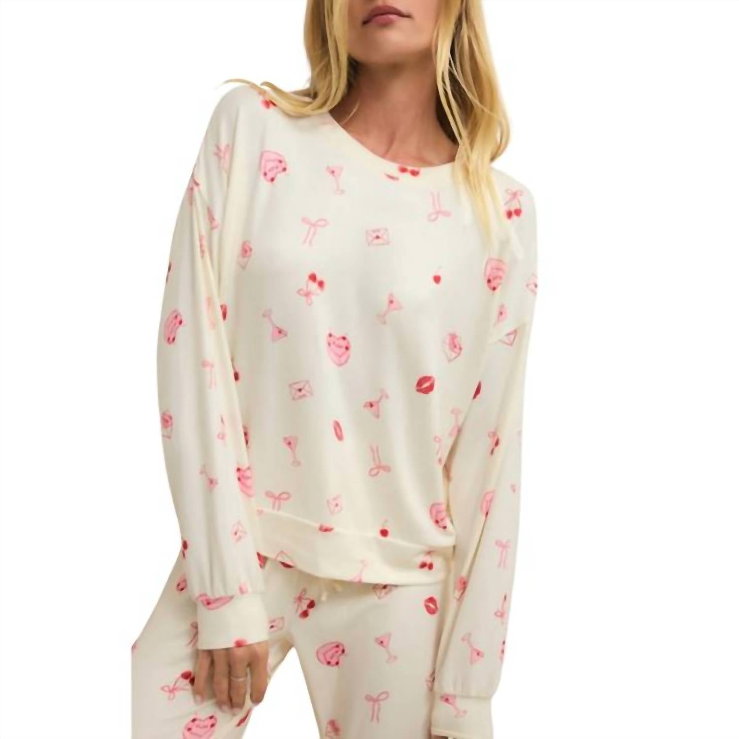 Z Supply - Women's Mira Sweet Things Long Sleeve Top