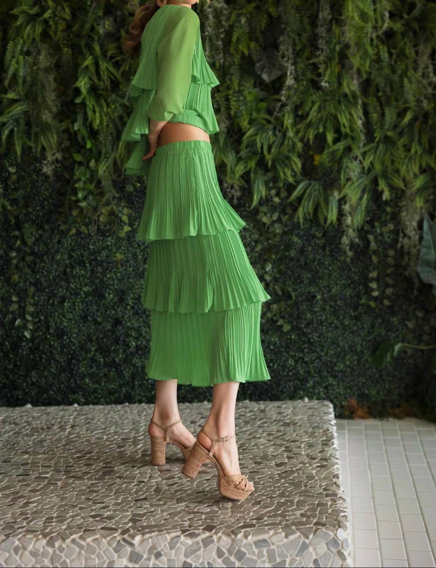 Joh - Javon Woven Ruffle Skirt