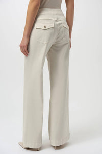 Joseph Ribkoff - Pull On Stretch Wide Leg Jeans