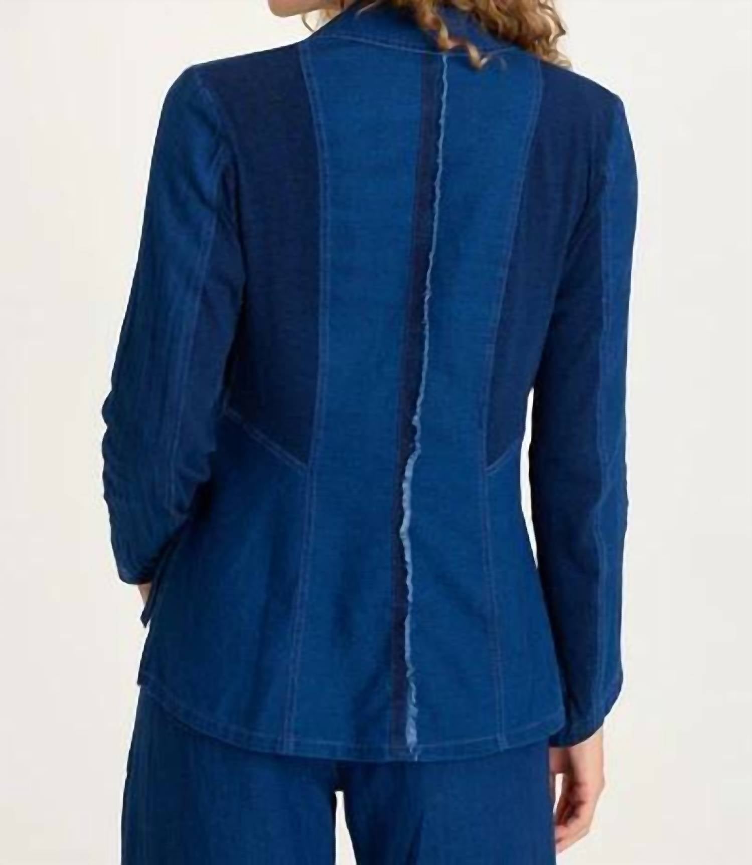 Xcvi - Floris Tulip Cut Sleeve Hem Jacket