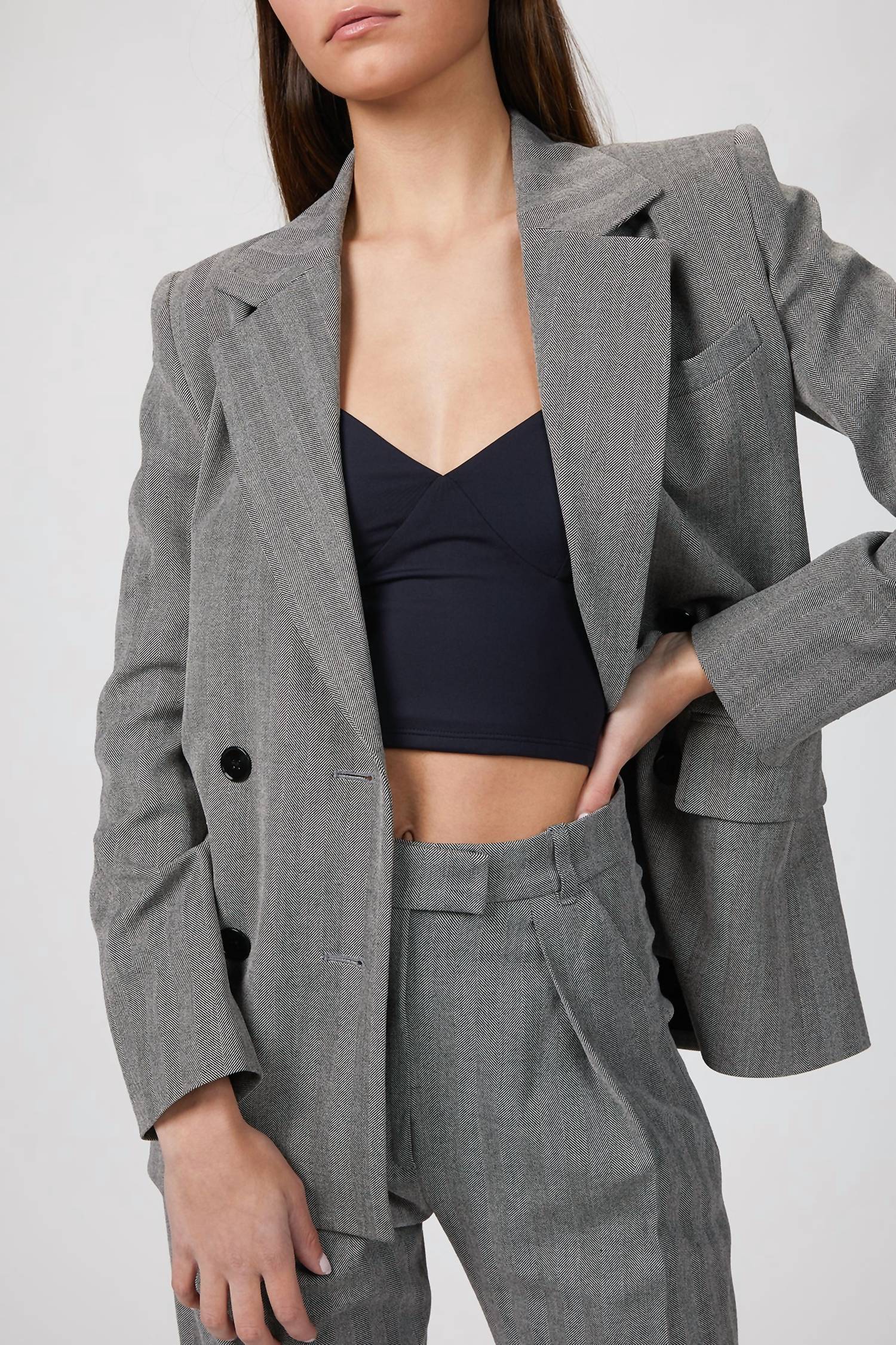 HERRINGBONE JACKET