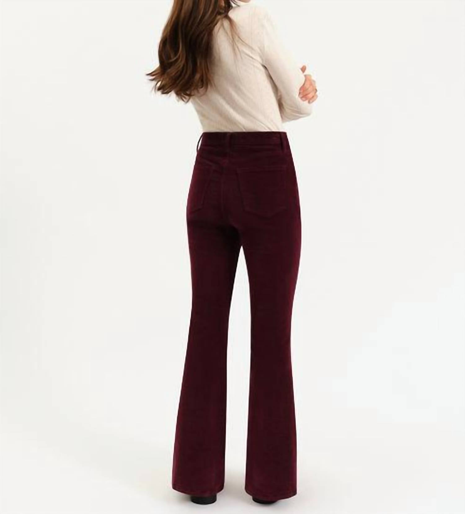 Daze - Sunset High Rise Flare Leg Pants