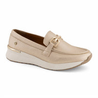 Andrea - Women's Buckle Wedge Loafer