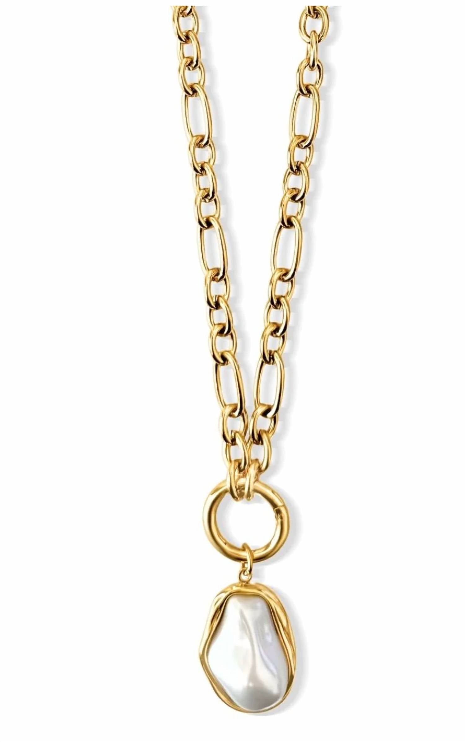 Ellie Vail - Women's Langston Baroque Pearl Necklace