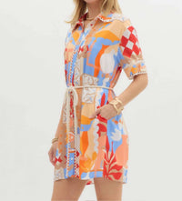 Entro - Resort Mini Shirt Dress