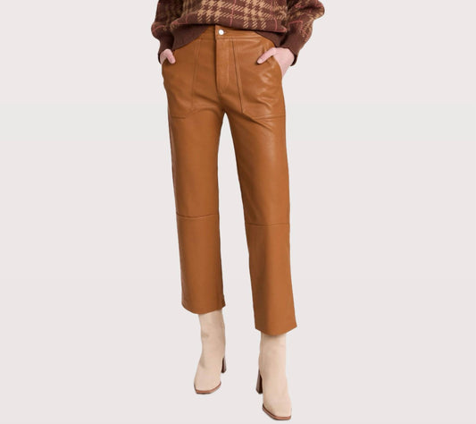 Lna - Rune Faux Leather Pant