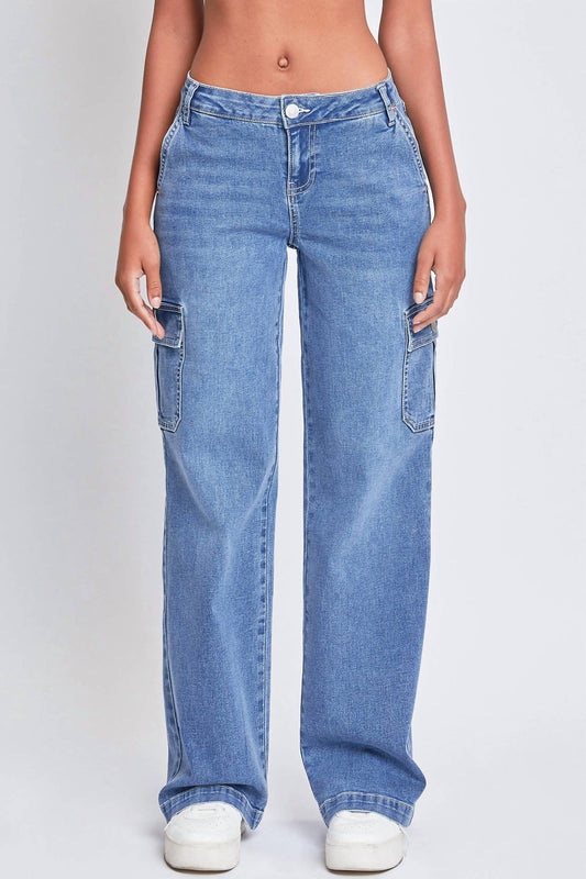 Ymi - Junior Low Rise Straight Leg Jeans