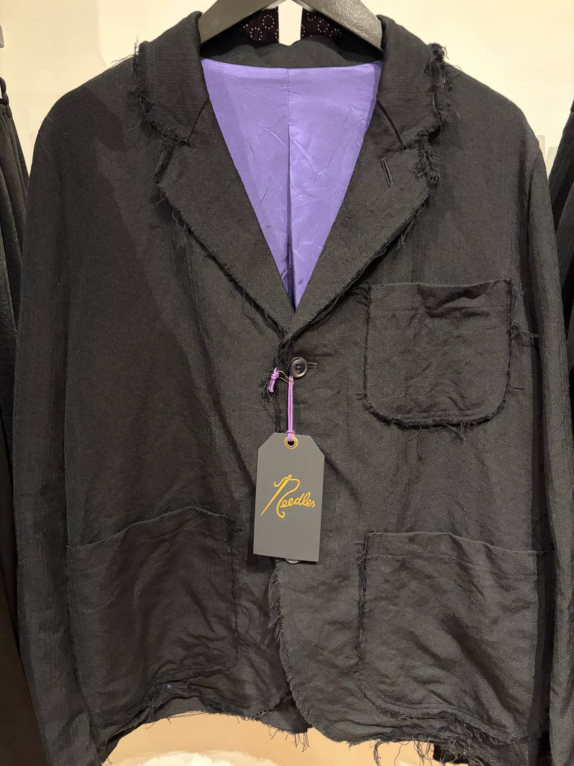 Needles - Raw Edge Button Jacket