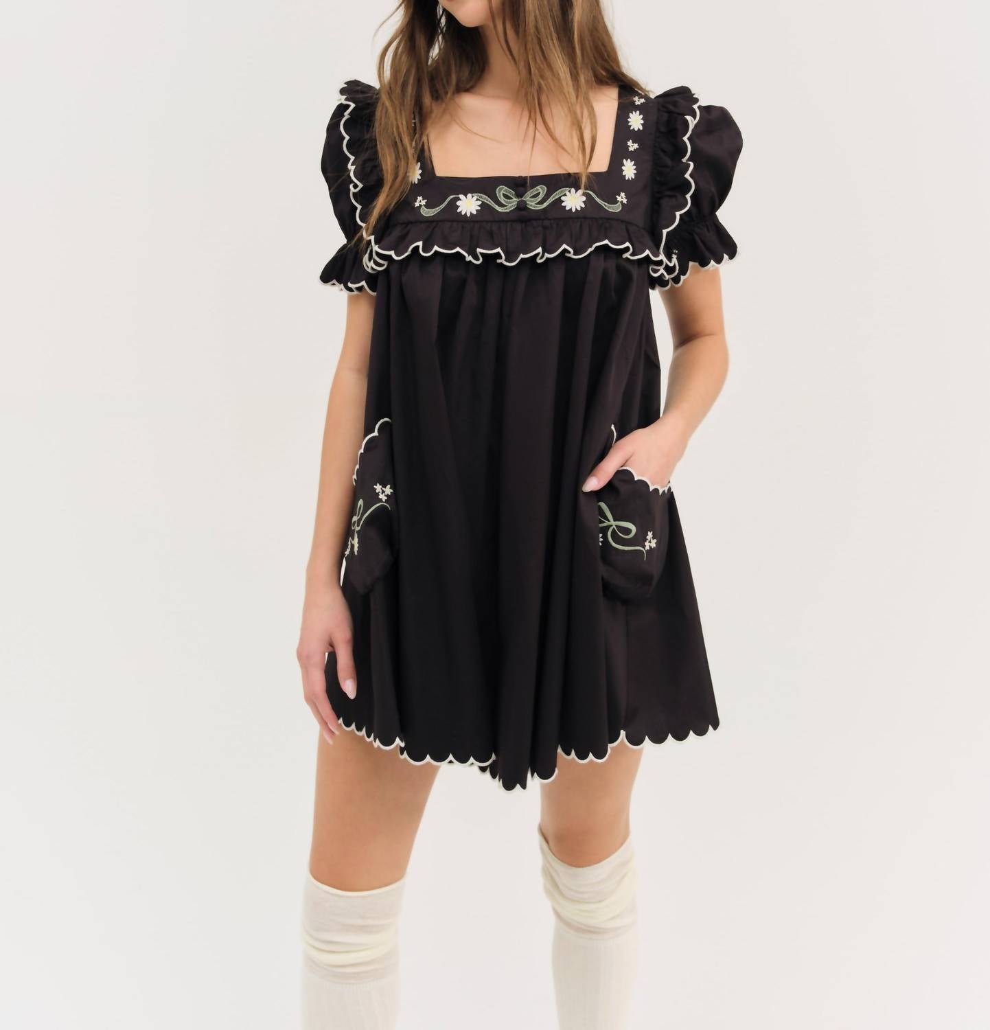 For Love & Lemons - Women's Tea Time Baby Doll Dress