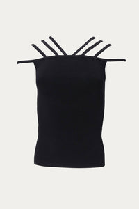ELLIE CAGE KNIT TOP