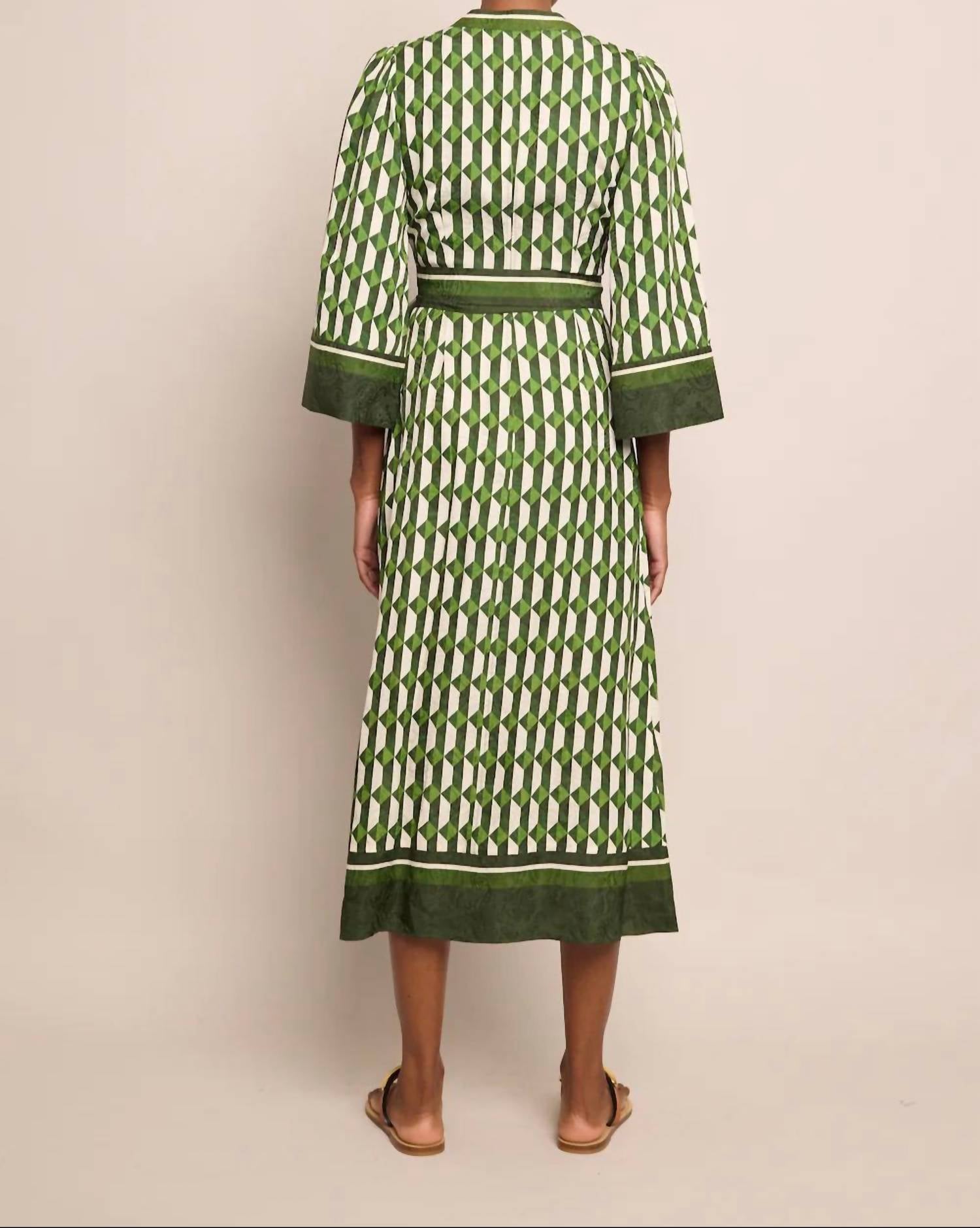 Cara Cara - Le Tile Woodford Midi Dress