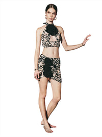Lace - Large Rose Top