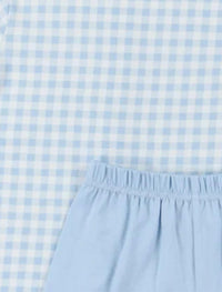 Cypress Row - Boys Classic Gingham Short Set