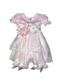 Katie Rose - Girl's Lace Bloomer Dress