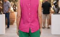 Puro Lino - The Asymmetrical Linen Top
