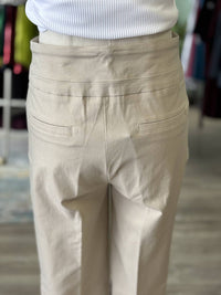 Renuar Women's Speak Up Ankle Pants in cashew - women's pants - alternate view
