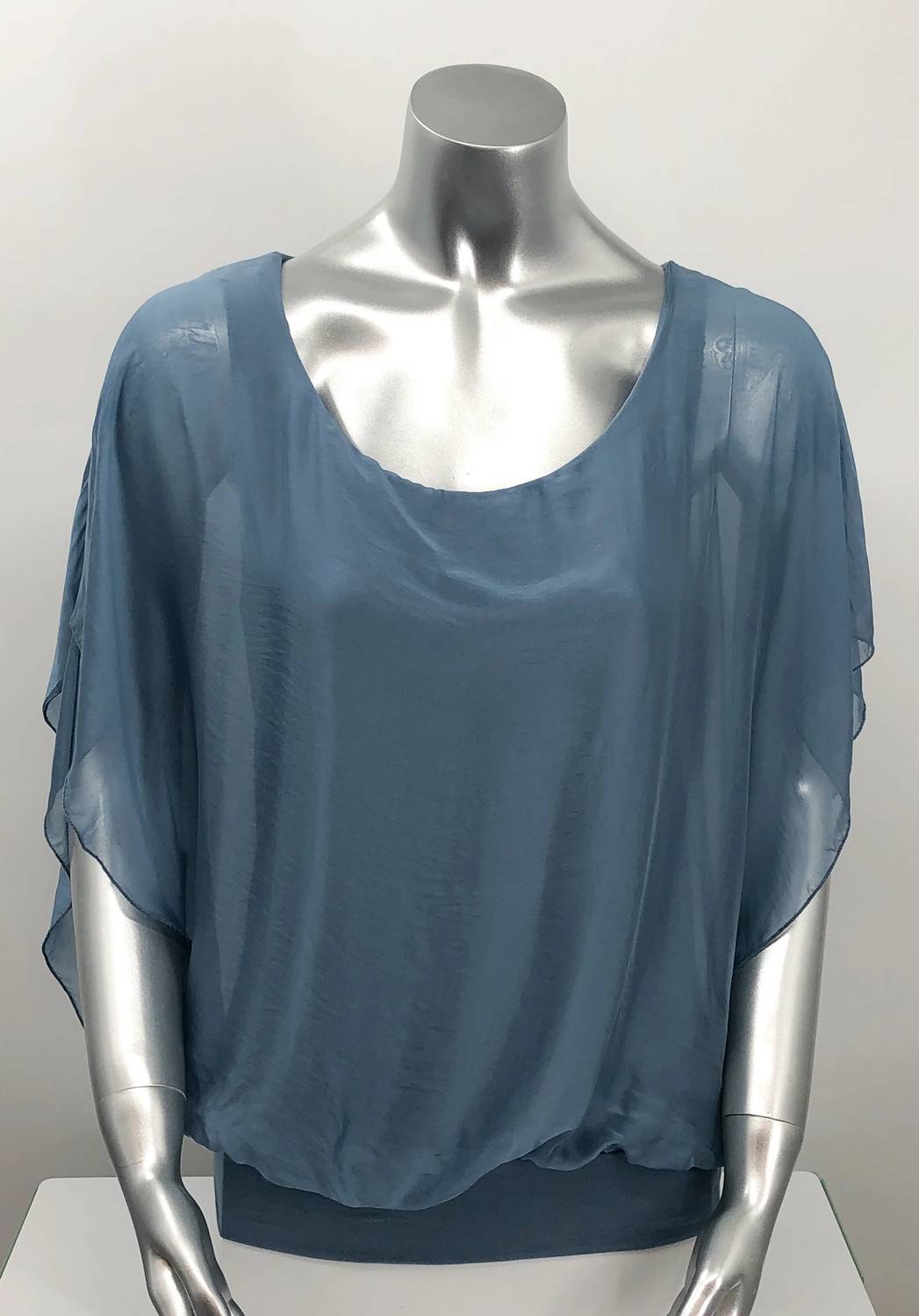 M Made In Italy - Women's Darla Scoop Neck Top