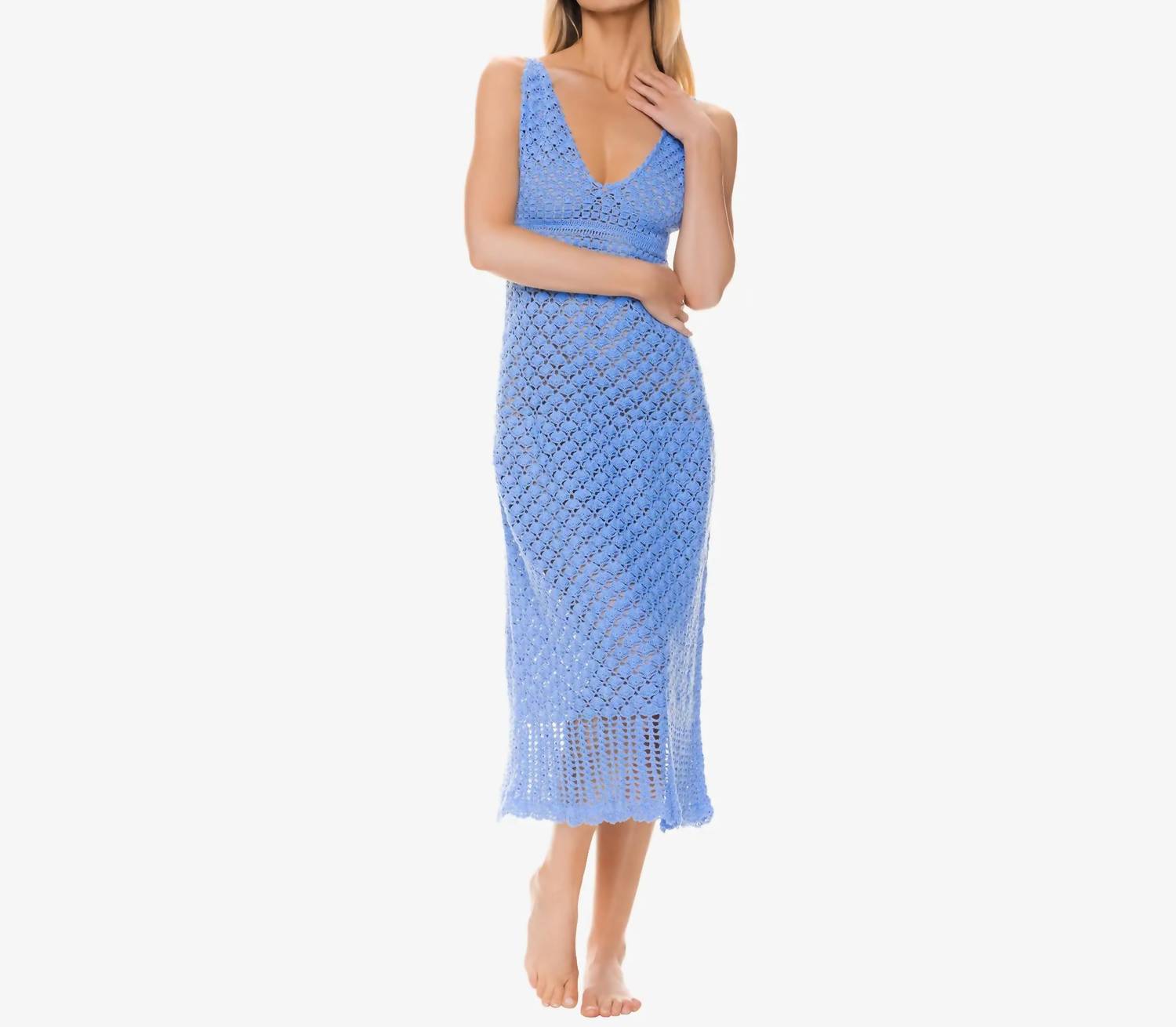 Helen Jon - Claudia Crochet Midi Dress
