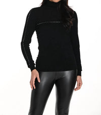 Frank Lyman - Embellishments Turtleneck Top