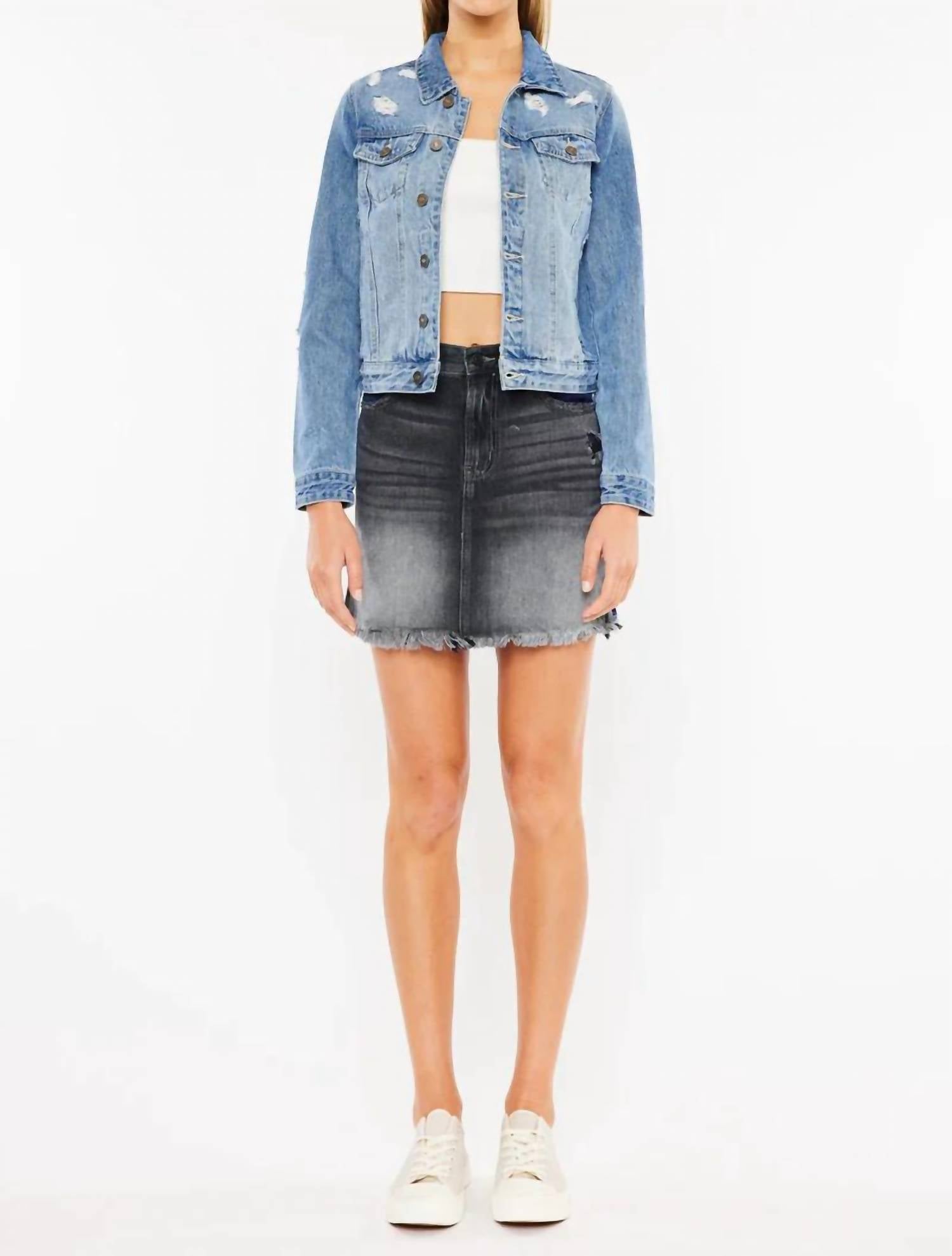 Kancan - Henney Classic Trucker Jean Jacket
