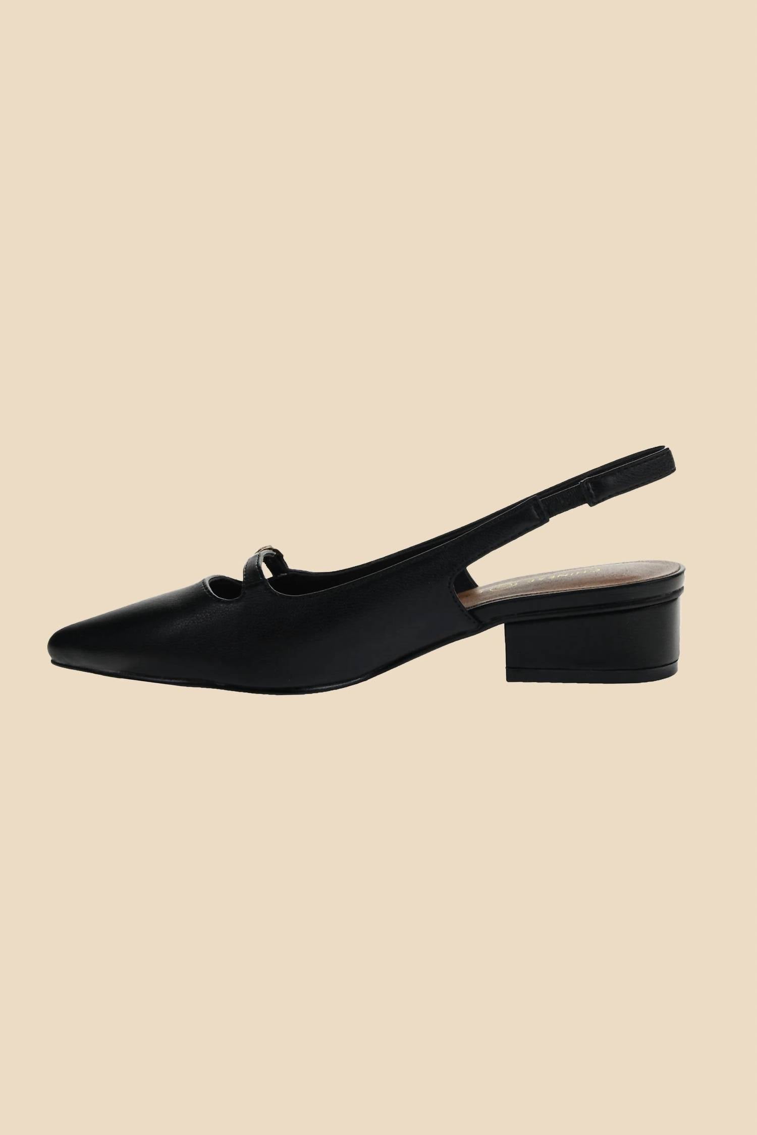 Chinese Laundry - Women's Maude Pointed Toe Slingback Low Heel