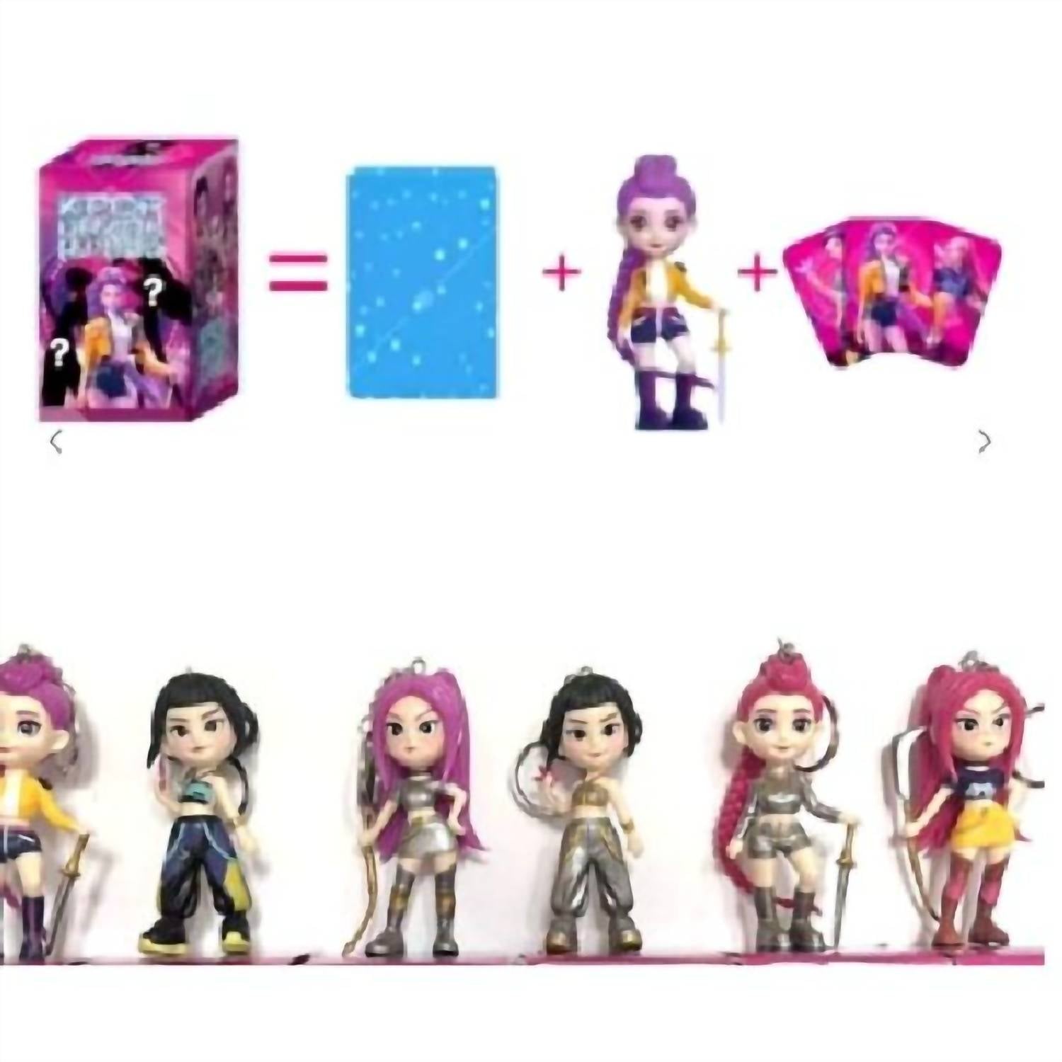Lilyrosy - K-Pop Demon Hunters Huntrix Blind Box Figure Keychain