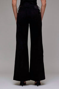 Hidden - Suede Stretch Comfort Flare Pants