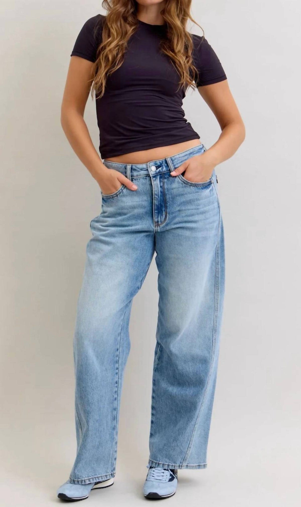 Judy Blue - High Waist Wilhemina Twisted Side Seam Jean