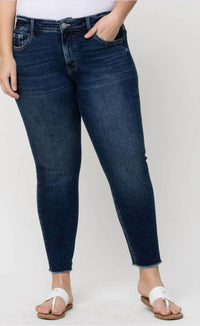 Flying Monkey - Mid Rise Raw Hem