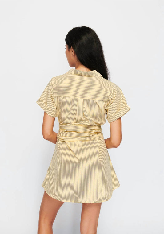 Nation Ltd - Nida Wrapped Button Up Dress