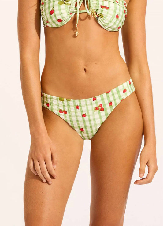 Seafolly - Beach Picnic Hipster Bikini Bottom
