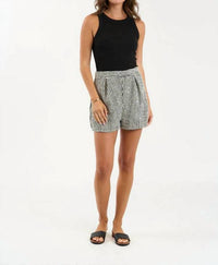 Sundays - High Waist Berry Shorts