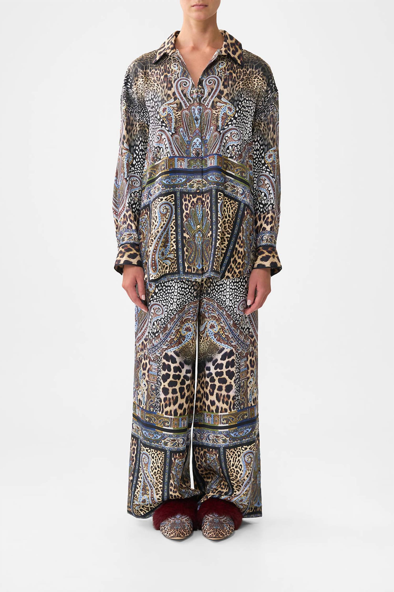 Camilla - Long Sleeve Oversized Shirt