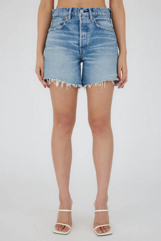 Moussy - High Waist Graterford Shorts