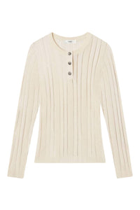 Frame - Laddered Rib Henley
