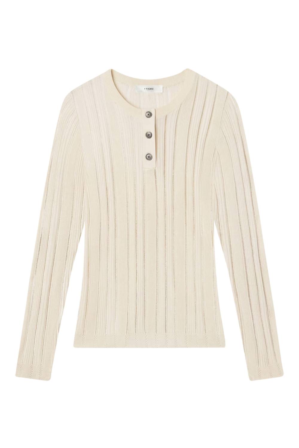 Frame - Laddered Rib Henley
