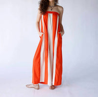 Wishlist - Striped Strapless Jumpsuit