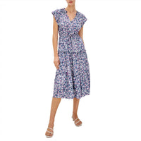 Rails Women's Juni Dress in blue blossom - women's dress - alternate view