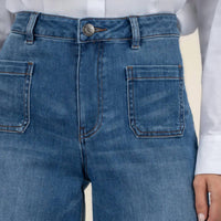 Kut From The Kloth - Goldie High Rise With Patched Pockets Jeans