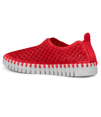 Ilse Jacobsen Women's Tulip 139 Shoes in deep red - women's flats - alternate view