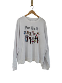 Unfortunate Portrait - Unisex Fur Ball Crewneck Sweatshirt